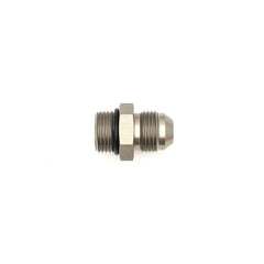 DeatschWerks - DeatschWerks 8AN ORB Male to 8AN Male Flare Adapter (Incl O-Ring) - Anodized Matte Black - Demon Performance