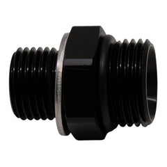 DeatschWerks - DeatschWerks 8AN ORB Male to M16 X 1.5 Metric Male (Incl O-Ring and Washer) - Anodized Matte Black - Demon Performance