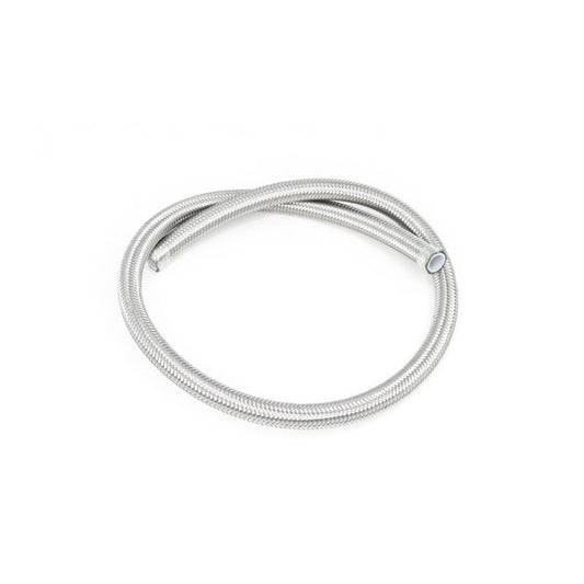DeatschWerks - DeatschWerks 8AN SS Double Braided PTFE Hose 3 Feet - Demon Performance