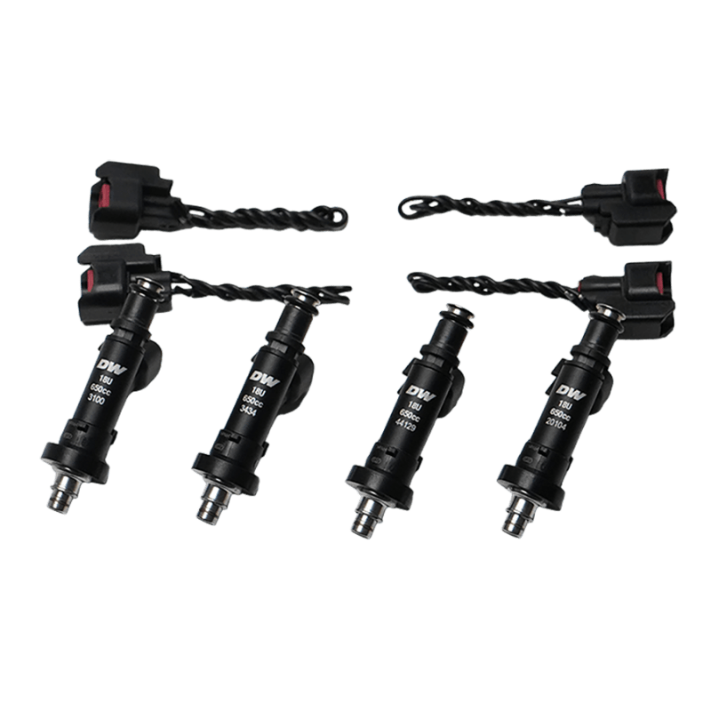 DeatschWerks - DeatschWerks 91-01 Acura Integra / 92-00 Honda Civic OBD I and II B/D/H Series 650cc Injectors - Demon Performance