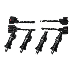 DeatschWerks - DeatschWerks 91-01 Acura Integra / 92-00 Honda Civic OBD I and II B/D/H Series 650cc Injectors - Demon Performance