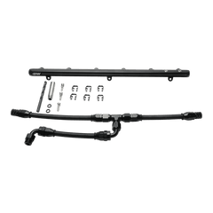 DeatschWerks - DeatschWerks Fuel Rail for BMW M2/M3/M4/X3M S58 Factory Manifold Port Injection with Plumbing Kit - Demon Performance