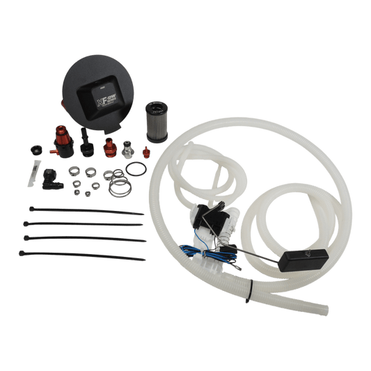 DeatschWerks - DeatschWerks X - Series Billet Fuel Filter Module for 06 - 19 Hemi / 08 - 21 Challenger / 06 - 21 Charger - Demon Performance