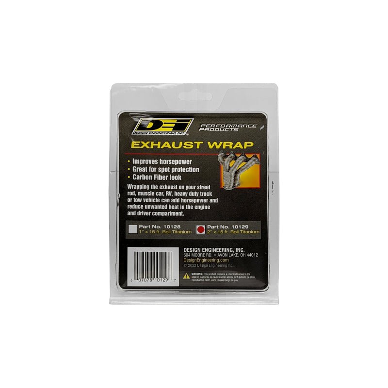 DEI - DEI Exhaust Wrap 2in x 15ft - Titanium - Demon Performance