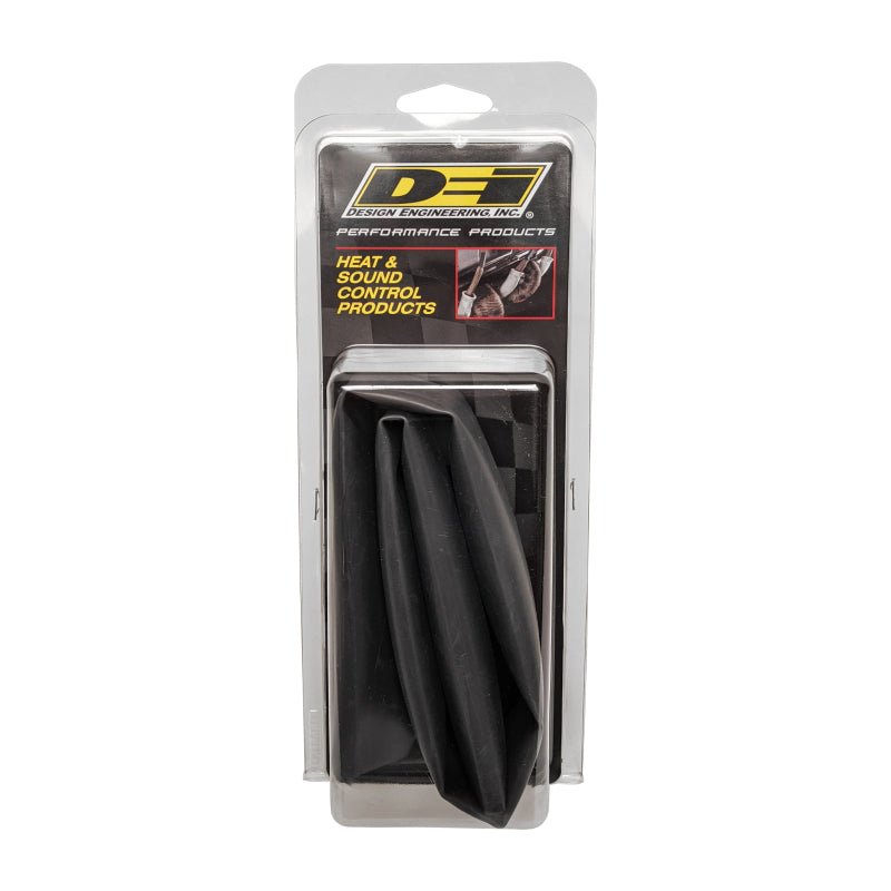 DEI - DEI Hi-Temp Shrink Tube 19mm (3/4in) x 2ft w/Adhesive - Black - Demon Performance