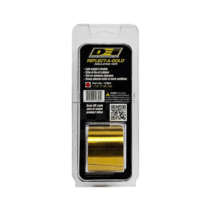 DEI - DEI Reflect - A - GOLD 1 - 1/2in x 15ft Tape Roll - Demon Performance