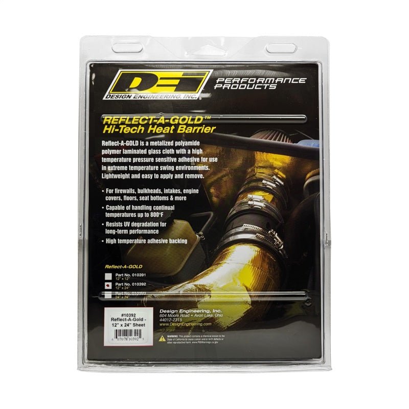 DEI - DEI Reflect - A - GOLD 12in x 24in Sheet - Demon Performance
