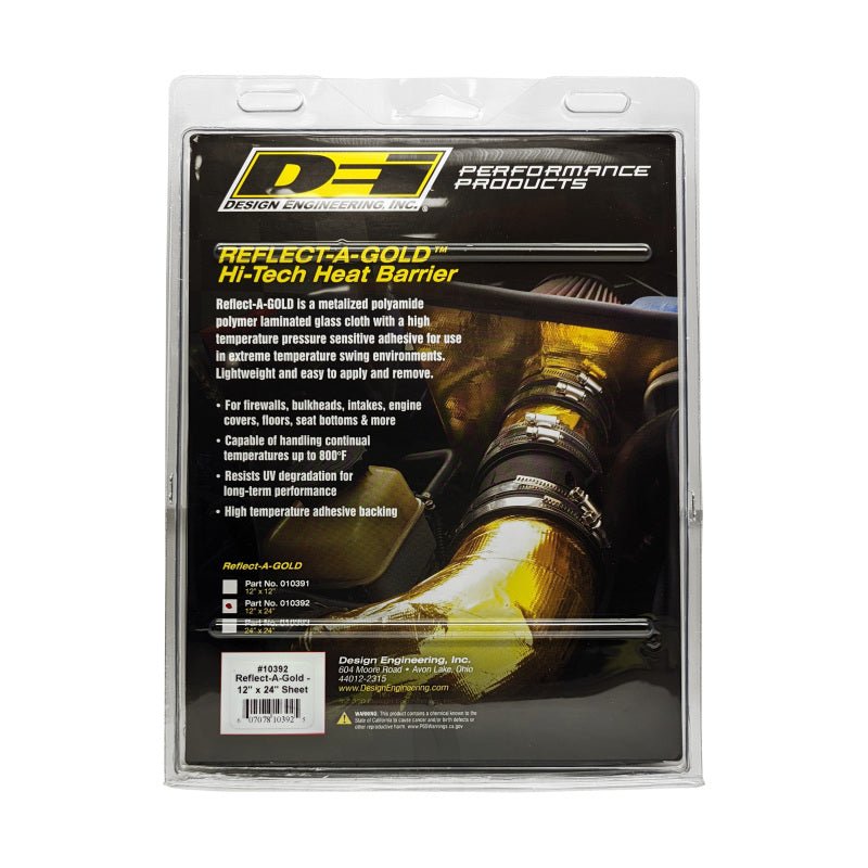 DEI - DEI Reflect - A - GOLD 12in x 24in Sheet - Demon Performance
