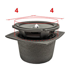 DEI - DEI Speaker Baffles 4in Round Slim Pair - Demon Performance