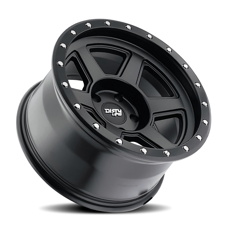 Dirty Life - Dirty Life 9315 Compound 17x9 / 6x139.7 BP / - 12mm Offset / 106mm Hub Matte Black Wheel - Demon Performance