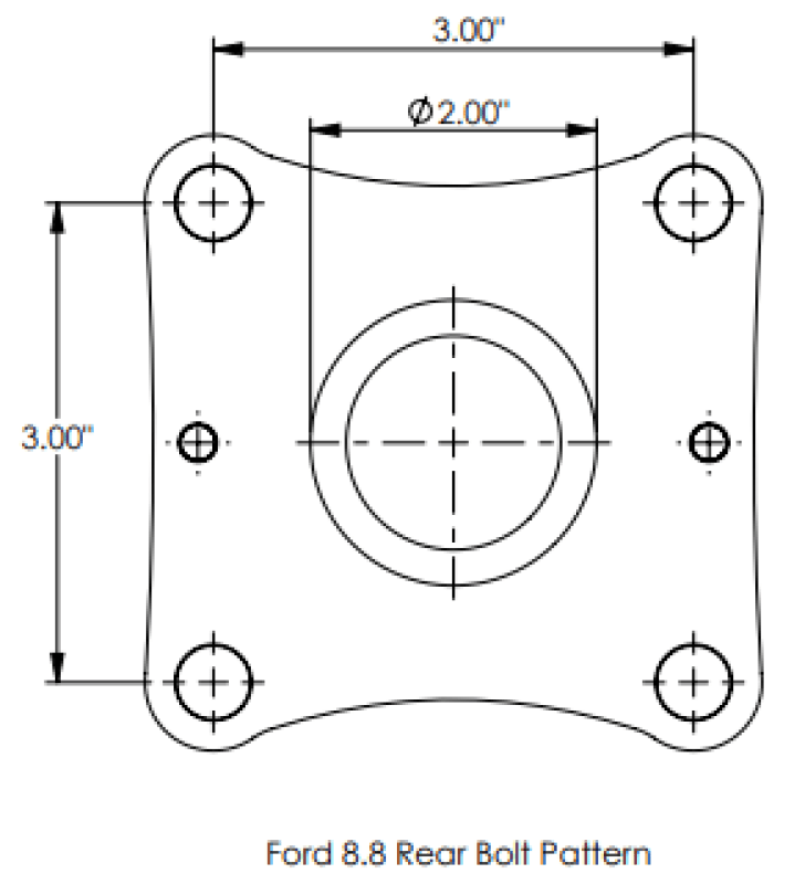 Driveshaft Shop - DSS 15-24 Ford F150 4WD Regular Cab Short Bed 4in. Aluminum Driveshaft - Demon Performance