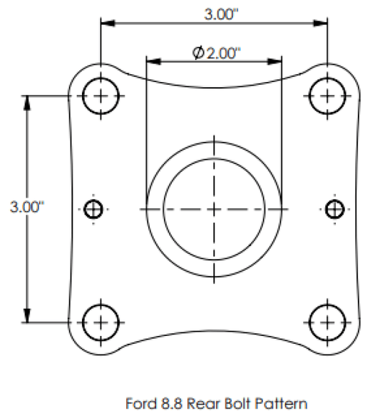 Driveshaft Shop - DSS 15-24 Ford F150 4WD Regular Cab Short Bed 4in. Aluminum Driveshaft - Demon Performance