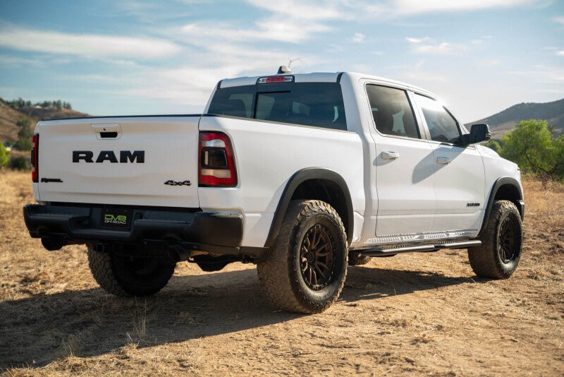 DV8 Offroad - DV8 Offroad 19-25 RAM 1500 Crew Cab OE Plus Side Steps - Black Steel - Demon Performance