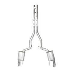 Stainless Works 2024 Mustang GT Catback Dual Tips Legend Sound H-Pipe Factory Connect Exhaust
