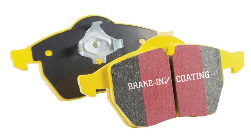 EBC - EBC 01 - 03 Porsche 911 (996) (Cast Iron Rotor only) 3.6 Twin Turbo GT2 Yellowstuff Front Brake Pads - Demon Performance