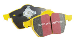 EBC - EBC 01 - 03 Porsche 911 (996) (Cast Iron Rotor only) 3.6 Twin Turbo GT2 Yellowstuff Front Brake Pads - Demon Performance