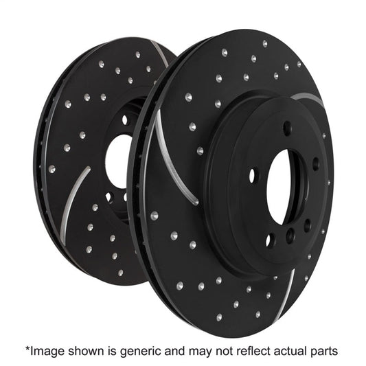 EBC - EBC 03 - 04 Infiniti G35 3.5 (Manual) (Brembo) GD Sport Front Rotors - Demon Performance