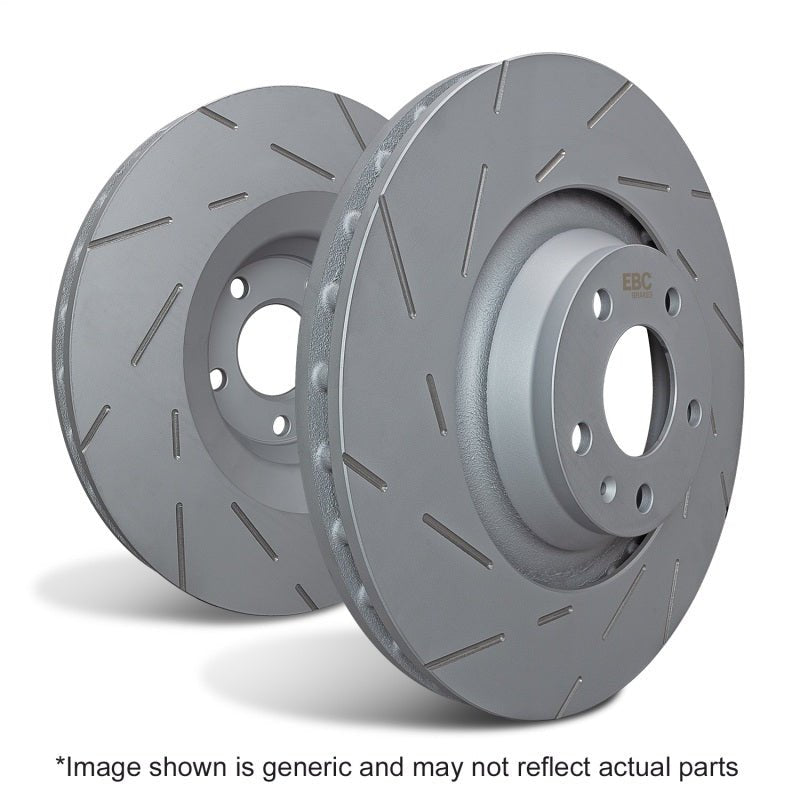EBC - EBC 03 - 04 Infiniti G35 3.5 (Manual) (Brembo) USR Slotted Rear Rotors - Demon Performance