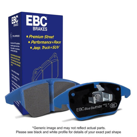 EBC - EBC 05 - 08 Infiniti G35 3.5 2WD Bluestuff Front Brake Pads - Demon Performance
