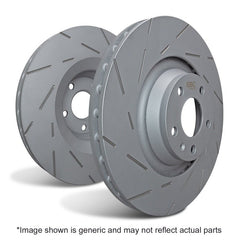 EBC - EBC 05 - 10 Chrysler 300C 5.7 USR Slotted Front Rotors - Demon Performance