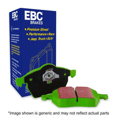 EBC - EBC 05 - 10 Jeep Commander 3.7 Greenstuff Front Brake Pads - Demon Performance