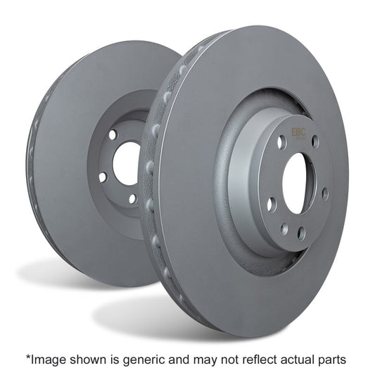 EBC - EBC 06 - 09 Chrysler Aspen 4.7 Premium Front Rotors - Demon Performance