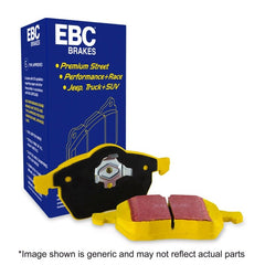 EBC - EBC 09 - 12 Porsche 911 (997) (Cast Iron Rotor only) 3.6 Carrera 2 Yellowstuff Rear Brake Pads - Demon Performance