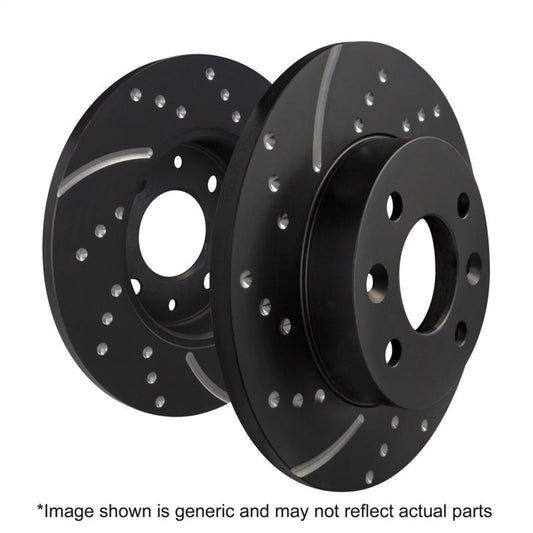 EBC - EBC 11+ Dodge Durango 3.6 GD Sport Rear Rotors - Demon Performance