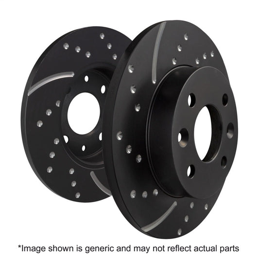 EBC - EBC 11+ Dodge Durango 3.6 GD Sport Rear Rotors - Demon Performance