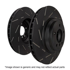 EBC - EBC 2015+ Ford Mustang (6th Gen) 2.3L Turbo (Performance Package) USR Slotted Front Rotors - Demon Performance