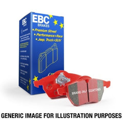 EBC - EBC 2015+ Porsche Macan GTS 3.0TT Redstuff Rear Brake Pads - Demon Performance