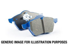 EBC - EBC 2016+ Porsche 911 (991/2 w/Cast Iron Rotors) 3.0TT Carrera Bluestuff Front Brake Pads - Demon Performance