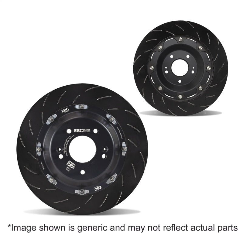 EBC - EBC Racing 11-21 Jeep Grand Cherokee 6.4L / 2018+ Dodge Durango SRT 2 Piece SG Racing Front Rotors - Demon Performance