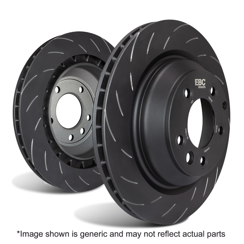 EBC - EBC Racing 11-21 Jeep Grand Cherokee SRT-8 SG Series One Piece Rear Rotors - Demon Performance