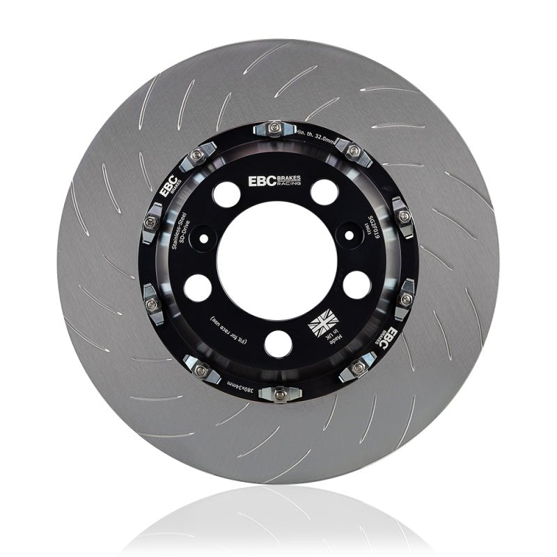 EBC - EBC Racing 2015+ Dodge Challenger SRT Hellcat 2 Piece SG Racing Front Rotors - Demon Performance