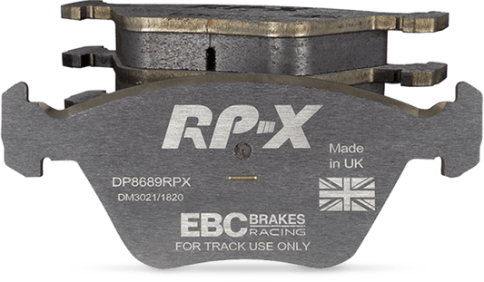 EBC - EBC Racing 2015+ Ford Mustang (6th Gen) 2.3L Turbo (GT Performance Package) RP - X Front Brake Pads - Demon Performance