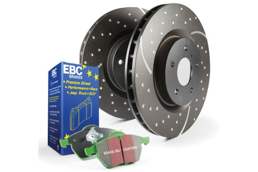 EBC - EBC S3 Brake Pad and Rotor Kit - Demon Performance