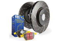 EBC - EBC S5 Brake Pad and Rotor Kit - Demon Performance