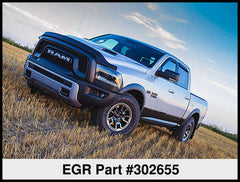 EGR - EGR 09 - 13 Dodge Ram Pickup Superguard Hood Shield - Matte (302655) - Demon Performance