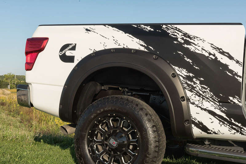 EGR - EGR 16+ Nissan Titan XD Bolt - On Look Fender Flares - Set - Demon Performance