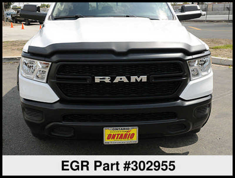 EGR - EGR 2019 Dodge Ram 1500 Superguard Hood Shield - Matte - Demon Performance