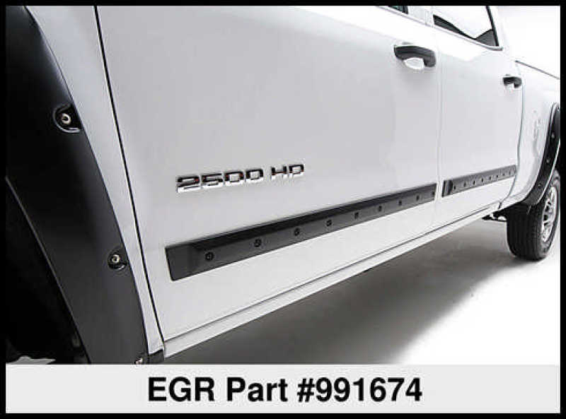 EGR - EGR Crew Cab Front 41.5in Rear 38in Bolt - On Look Body Side Moldings (991674) - Demon Performance