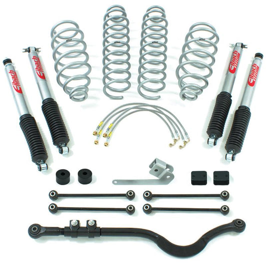 Eibach - Eibach Pro - System Lift Kit w/ Tow Package for 11 - 13 Jeep Grand Cherokee 2WD/4WD V6 - Demon Performance