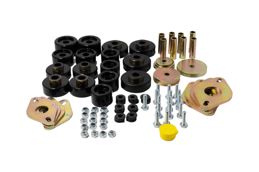 Energy Suspension - Energy Suspension 09-18 Ram 1500 Ext Cab/ Crew Cab Body Mount Set - Black - Demon Performance