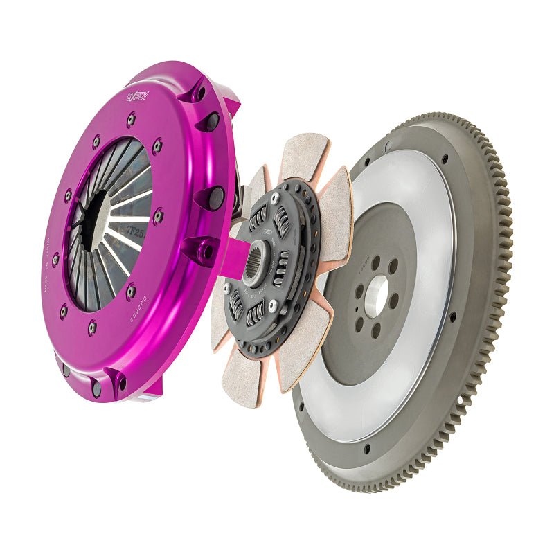 Exedy - Exedy 1989 - 1998 Nissan 240SX L4 Hyper Single Clutch Sprung Center Disc Push Type Cover - Demon Performance