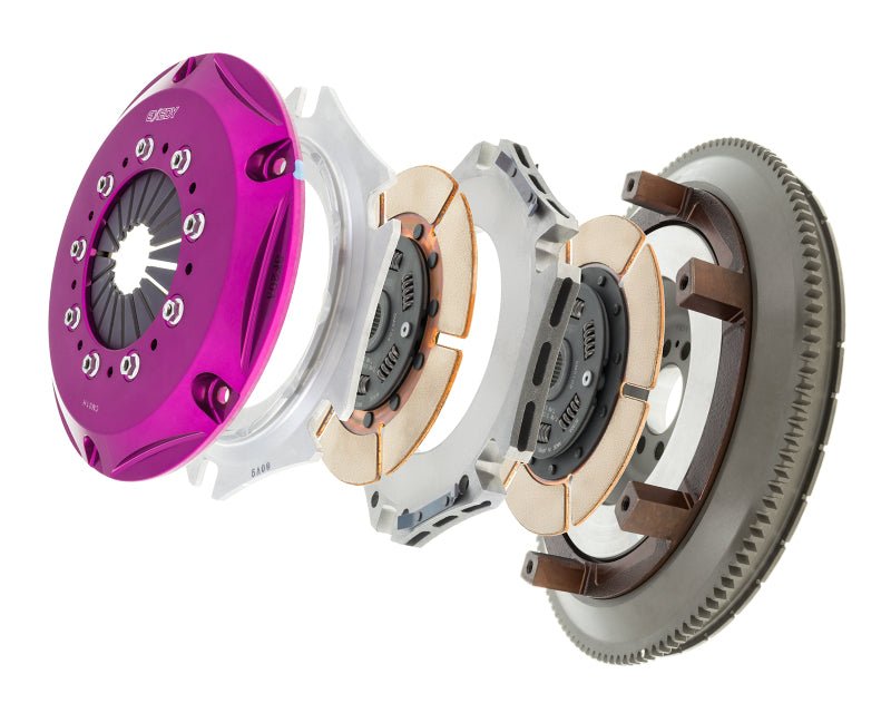 Exedy - Exedy 2003 - 2007 Infiniti G35 V6 Hyper Twin Cerametallic Clutch Sprung Center Disc Push Type Cover - Demon Performance
