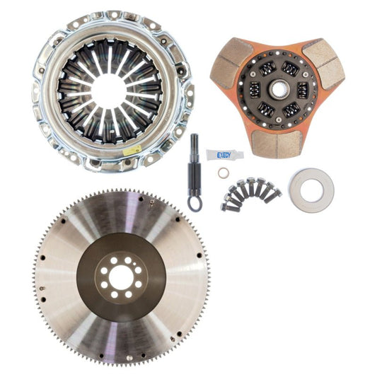 Exedy - Exedy 2003 - 2007 Infiniti G35 V6 Stage 2 Cerametallic Clutch Thick Disc Includes NF04 Flywheel - Demon Performance