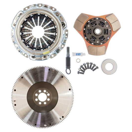 Exedy - Exedy 2003 - 2007 Infiniti G35 V6 Stage 2 Cerametallic Clutch Thick Disc Includes NF04 Flywheel - Demon Performance