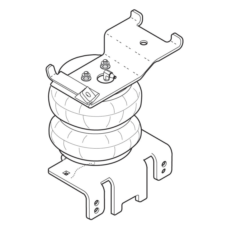 Firestone - Firestone Ride - Rite Air Helper Spring Kit Rear 04 - 15 Nissan Titan 2WD/4WD (W217602355) - Demon Performance