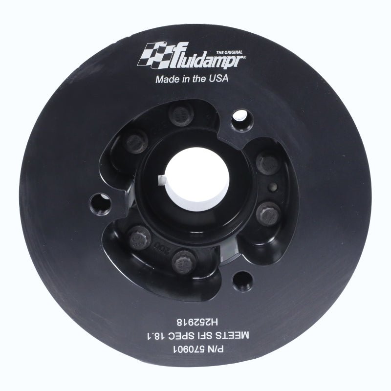Fluidampr - Fluidampr 09 - 21 Nissan GT - R R35 VR38DETT Steel Internally Balanced Damper - Demon Performance